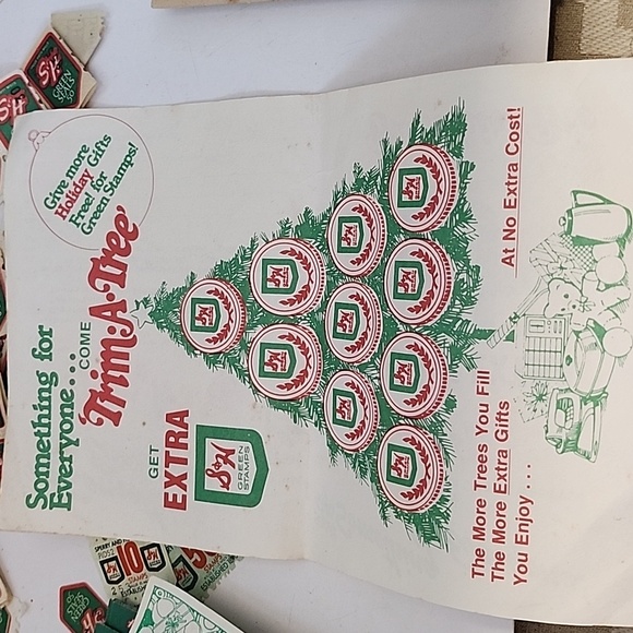 Vintage 80s S&H Green Stamps Lot W/ 1988 Catalog - Picture 10 of 13